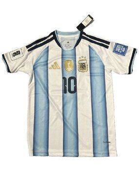 Lionel Messi Men's Argentina World Cup 2026 Home Jersey Size Medium